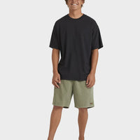 BILLABONG LARRY CORD SHORT - GREEN ASH