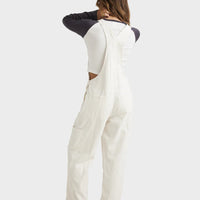 BILLABONG LEIA CORD OVERALLS - WHITE