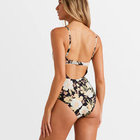 BILLABONG LOST COVE MIA DD ONE PIECE - BLACK PEBBLE