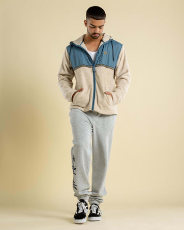 BILLABONG MENS J BAY TRACK PANT - LIGHT GREY HEATHER
