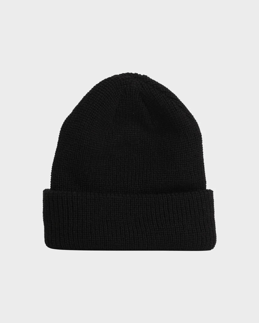 BILLABONG MENS THROW BACK BEANIE - BLACK