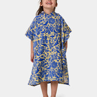 BILLABONG MIXED SNAP HOODED TOWEL-GIRL - YELLOW