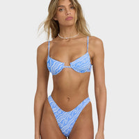 BILLABONG MORE THAN WAVES SKIMPY HIKE - TIDAL BLUE
