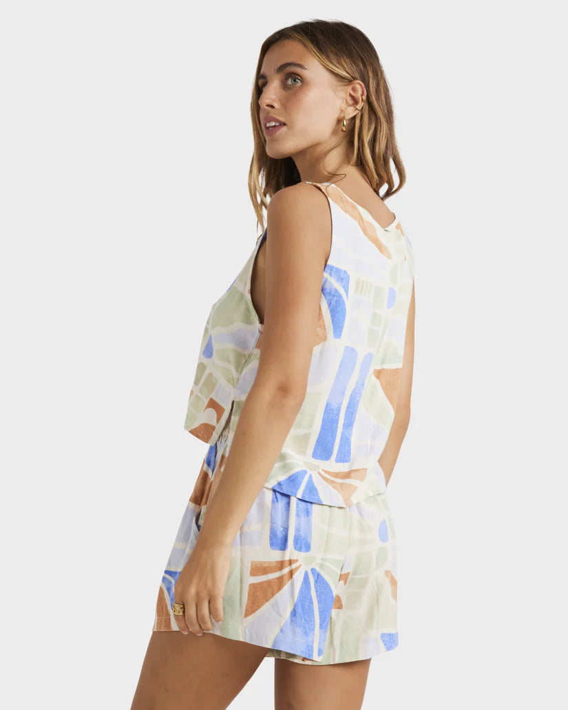 BILLABONG MYSTIC TIDES TIE TOP