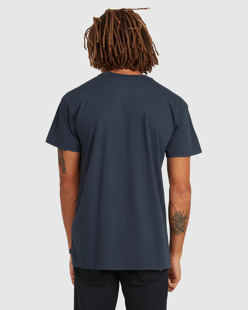 BILLABONG PREMIUM WAVE WASH SHORT SLEEVE - NAVY