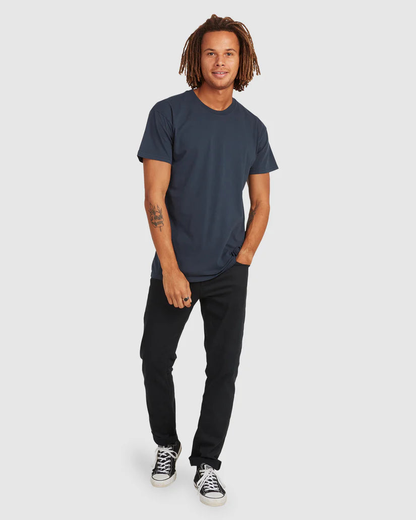 BILLABONG PREMIUM WAVE WASH SHORT SLEEVE - NAVY