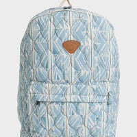 BILLABONG QUILTED SCHOOLS OUT BACKPACK - MINERAL BLUE