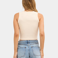 BILLABONG RERUN TANK - WHITE CAP
