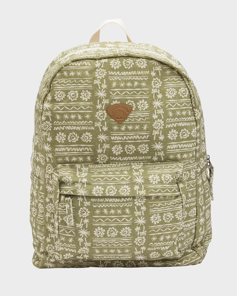 BILLABONG SCHOOLS OUT BACKPACK - GREEN TEA