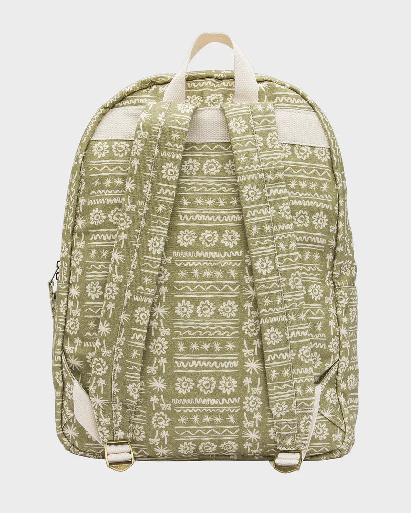 BILLABONG SCHOOLS OUT BACKPACK - GREEN TEA