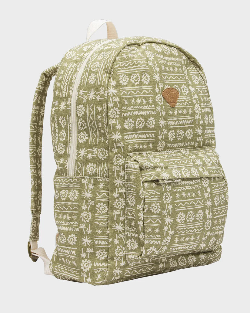 BILLABONG SCHOOLS OUT BACKPACK - GREEN TEA