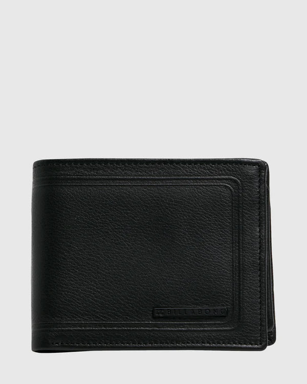BILLABONG SCOPE 2 IN 1 WALLET - BLACK