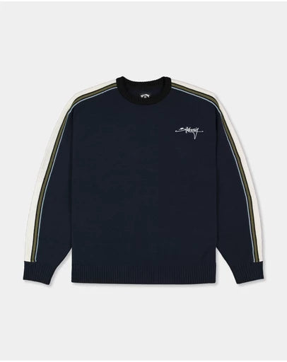 BILLABONG SCRIPT SWEATER - NAVY