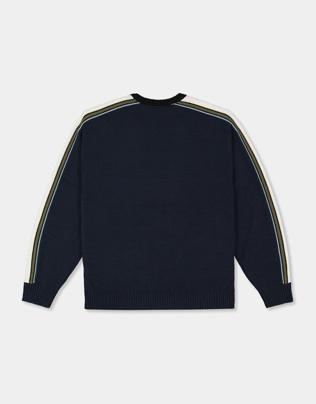 BILLABONG SCRIPT SWEATER - NAVY