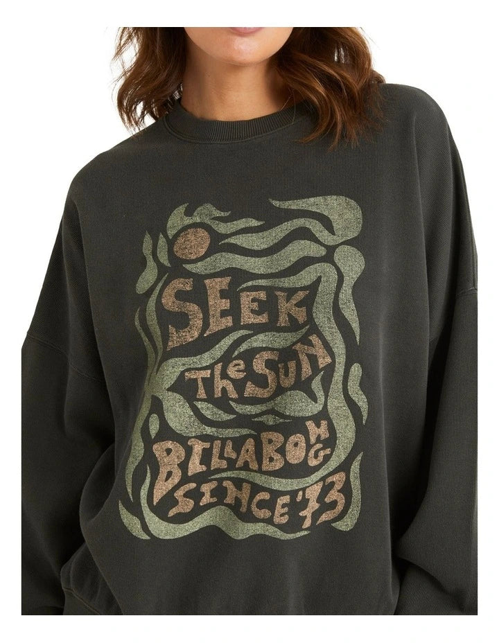 BILLABONG SEEK THE SUN LONG SLEEVE TEE