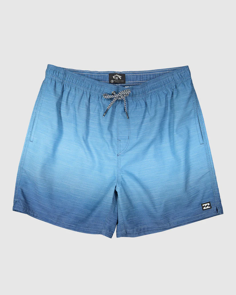 BILLABONG SERGIO LAYBACK BOARDSHORTS BOYS- LIGHT NAVY