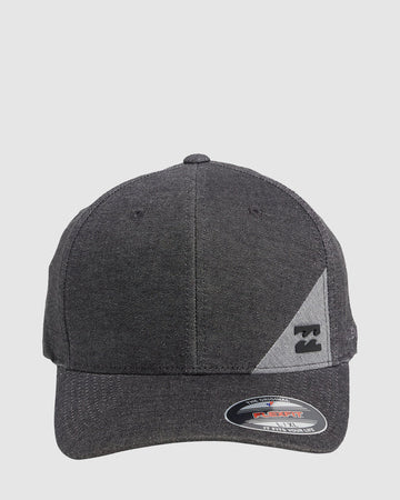 BILLABONG STATION FLEXFIT CAP - BLACK
