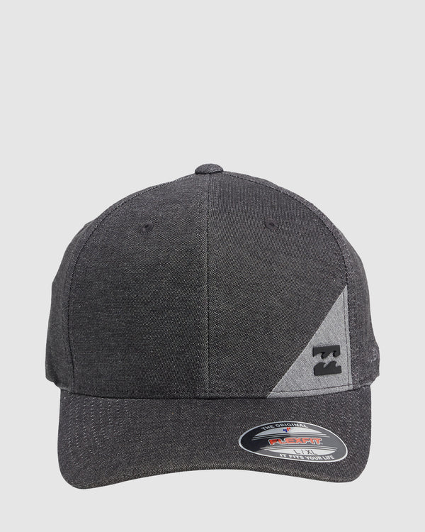 BILLABONG STATION FLEXFIT CAP - BLACK
