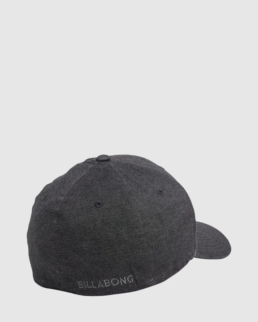 BILLABONG STATION FLEXFIT CAP - BLACK