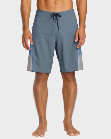 BILLABONG STRADDIE AIRLITE 20" BOARDSHORTS - STEEL BLUE