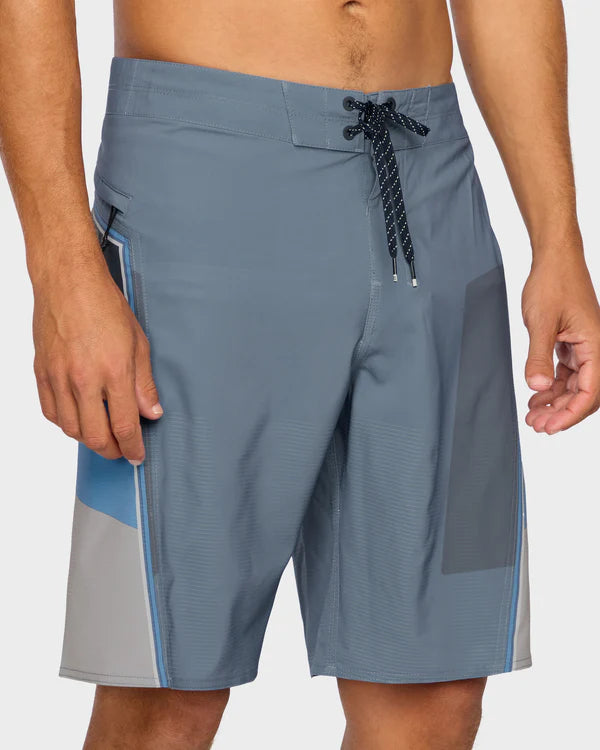 BILLABONG STRADDIE AIRLITE 20" BOARDSHORTS - STEEL BLUE