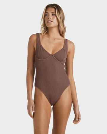 BILLABONG SUMMER HI CHLOE ONE PIECE - ESPRESSO