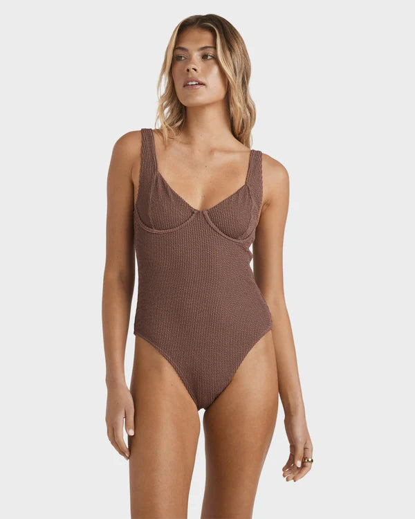 BILLABONG SUMMER HI CHLOE ONE PIECE - ESPRESSO