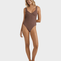 BILLABONG SUMMER HI CHLOE ONE PIECE - ESPRESSO