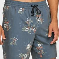 BILLABONG SUNDAYS LAYBACK - STEEL BLUE FLORAL