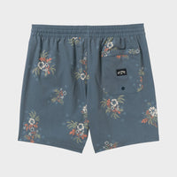 BILLABONG SUNDAYS LAYBACK - STEEL BLUE FLORAL