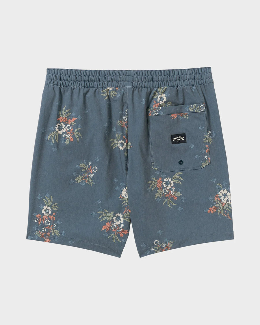 BILLABONG SUNDAYS LAYBACK - STEEL BLUE FLORAL