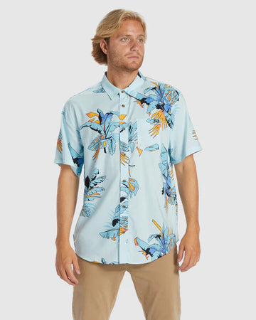 BILLABONG SUNDAYS SHORT SLEEVE - COASTAL