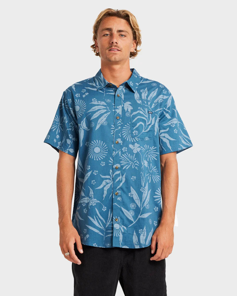 BILLABONG SUNDAYS SHORT SLEEVE - REAL TEAL