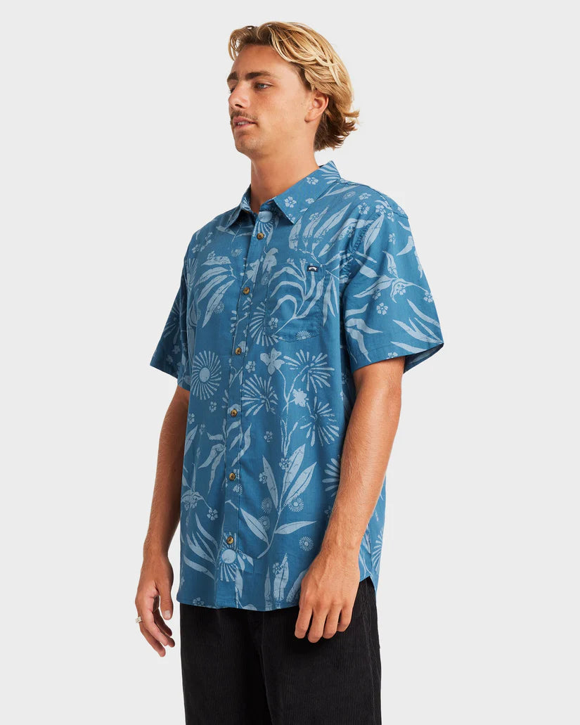 BILLABONG SUNDAYS SHORT SLEEVE - REAL TEAL