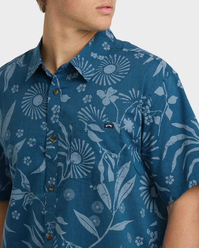 BILLABONG SUNDAYS SHORT SLEEVE - REAL TEAL
