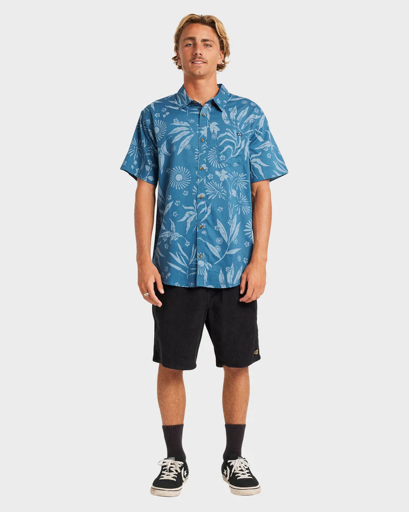 BILLABONG SUNDAYS SHORT SLEEVE - REAL TEAL