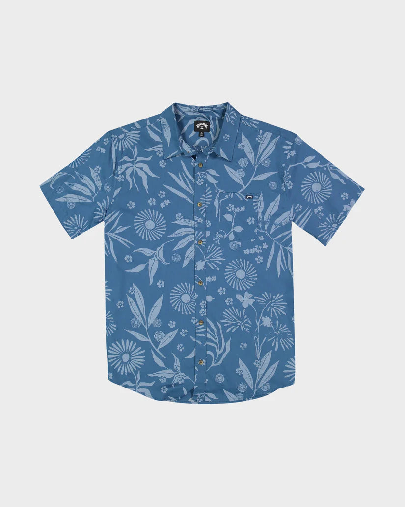 BILLABONG SUNDAYS SHORT SLEEVE - REAL TEAL
