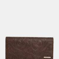 BILLABONG SUNSET RHAPSODY BEACH WALLET - CHOCOLATE BROWN