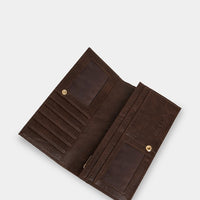 BILLABONG SUNSET RHAPSODY BEACH WALLET - CHOCOLATE BROWN