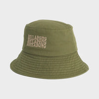 BILLABONG SURF HIGH FADED BUCKET HAT - DARK OLIVE