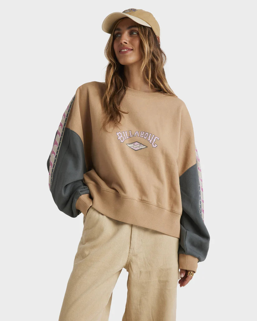 BILLABONG THE WAY BACK CREW - MULTI