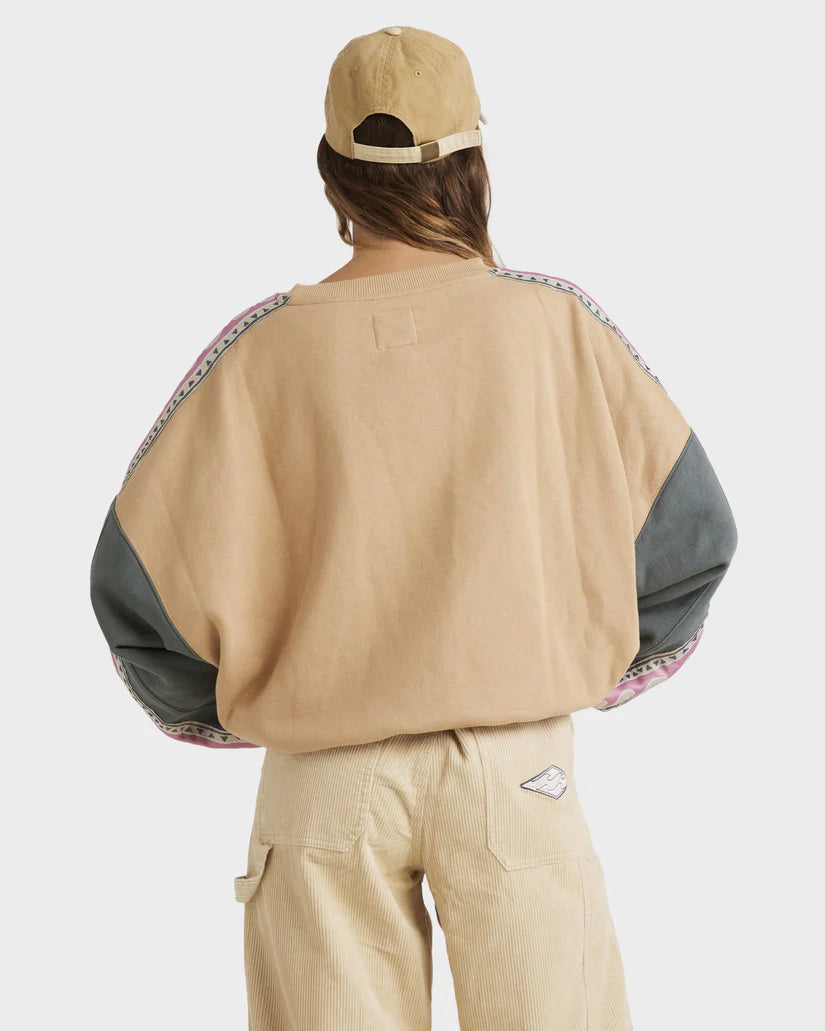 BILLABONG THE WAY BACK CREW - MULTI