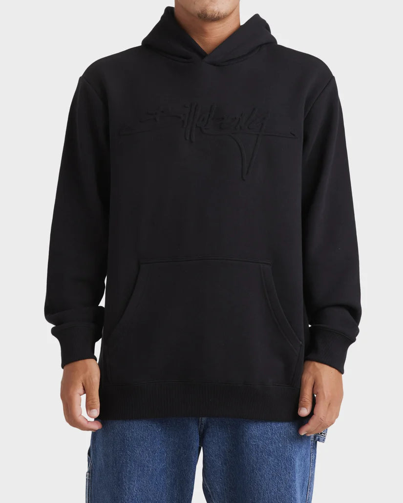 BILLABONG TONAL BOSS POP HOOD - BLACK