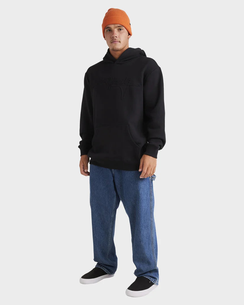 BILLABONG TONAL BOSS POP HOOD - BLACK