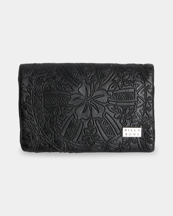 BILLABONG TROPICAL RHAPSODY KIRRA WALLET - BLACK