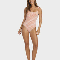 BILLABONG  WAVE CHECK MIA DD ONE PIECE - TIGER LILY