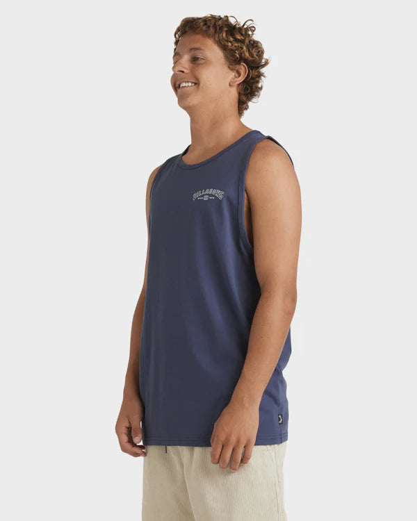 BILLABONG BRACKET ARCH TANK - DARK NAVY