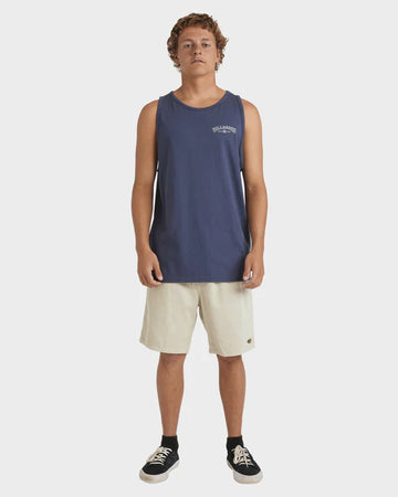BILLABONG BRACKET ARCH TANK - DARK NAVY