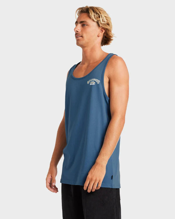 BILLABONG HERITAGE ARCH TANK - REAL TEAL