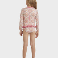 BILLABONG JUST FOR YOU 1PCE SUNSHIRT - WHITECAP